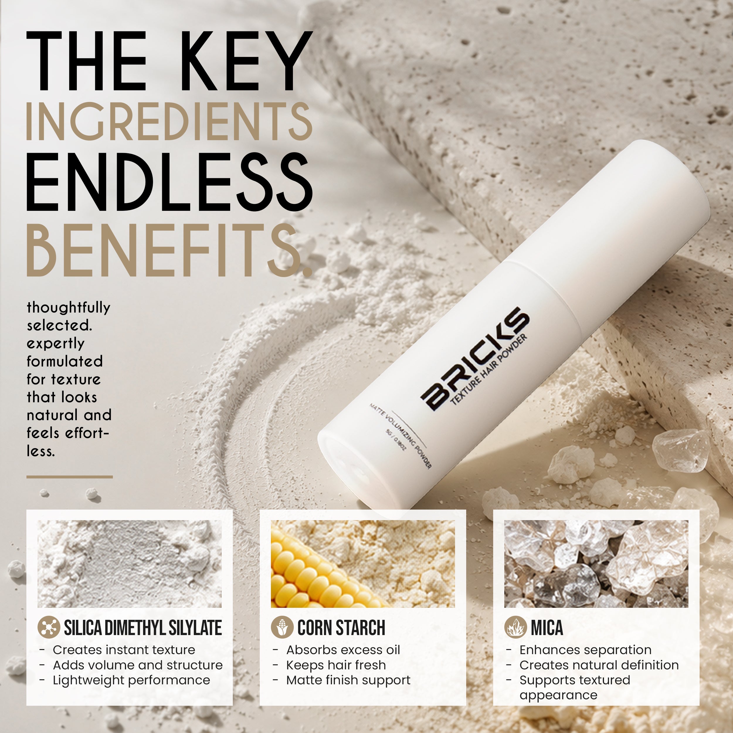 Bricks Hair Texture Powder