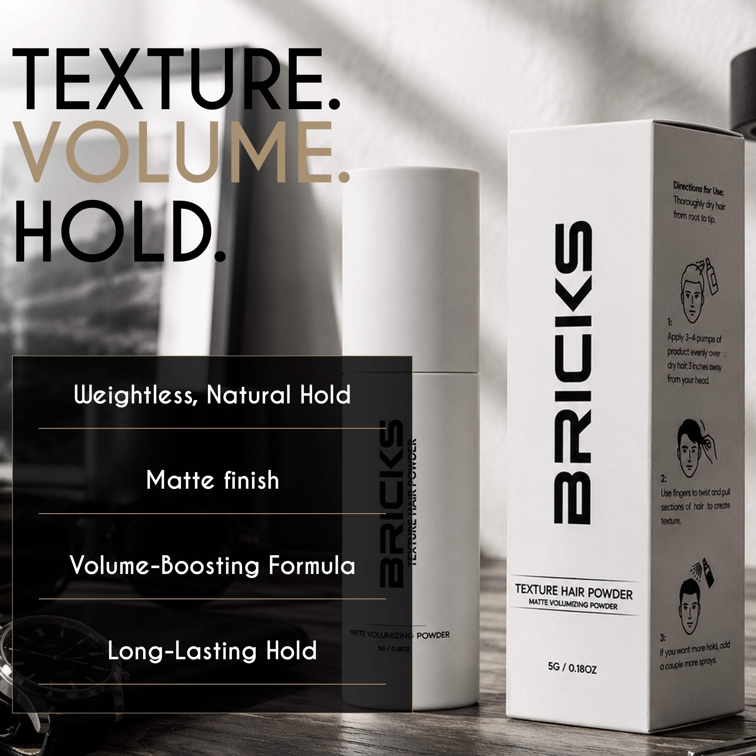 Bricks Hair Texture Powder